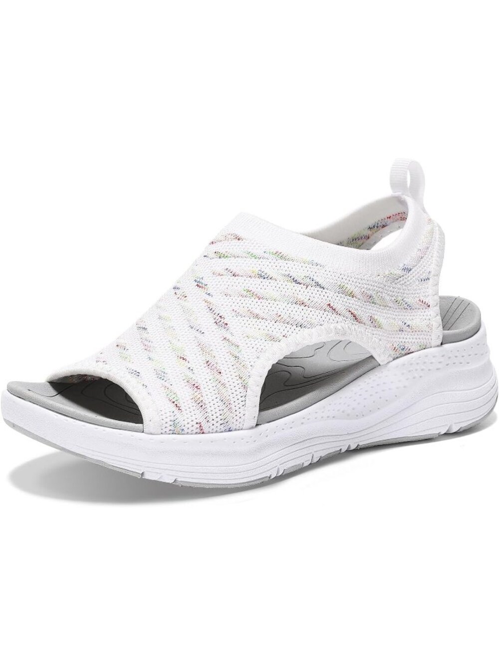 Women's Colorful White Summer Comfortable Arch Support Orthotic Walking Sandals